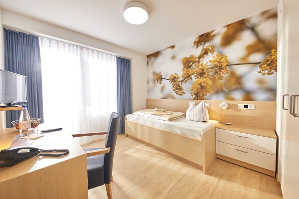 Unser freundlich eingerichtetes Einzelzimmer. Unser freundlich eingerichtetes Einzelzimmer.